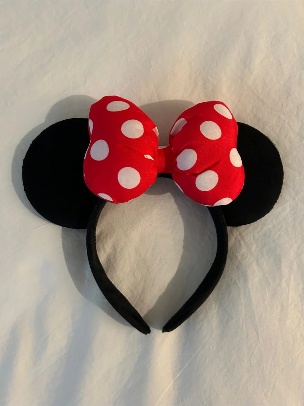 NEW Minnie Mouse Ears Polka Dot Headband